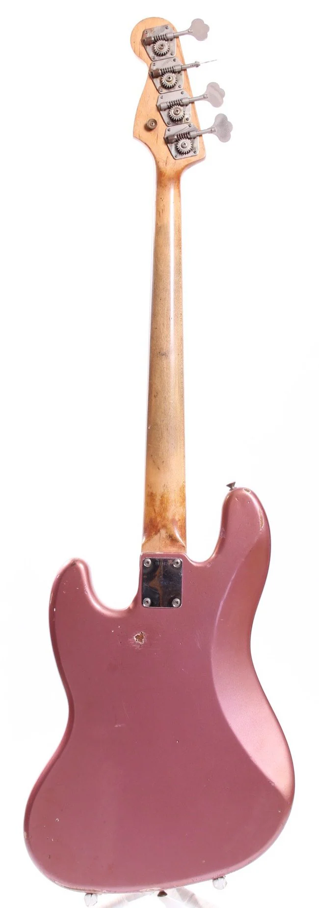 1986 Fender Jazz Bass American Vintage 62 Reissue burgundy mist metallic - Image 6