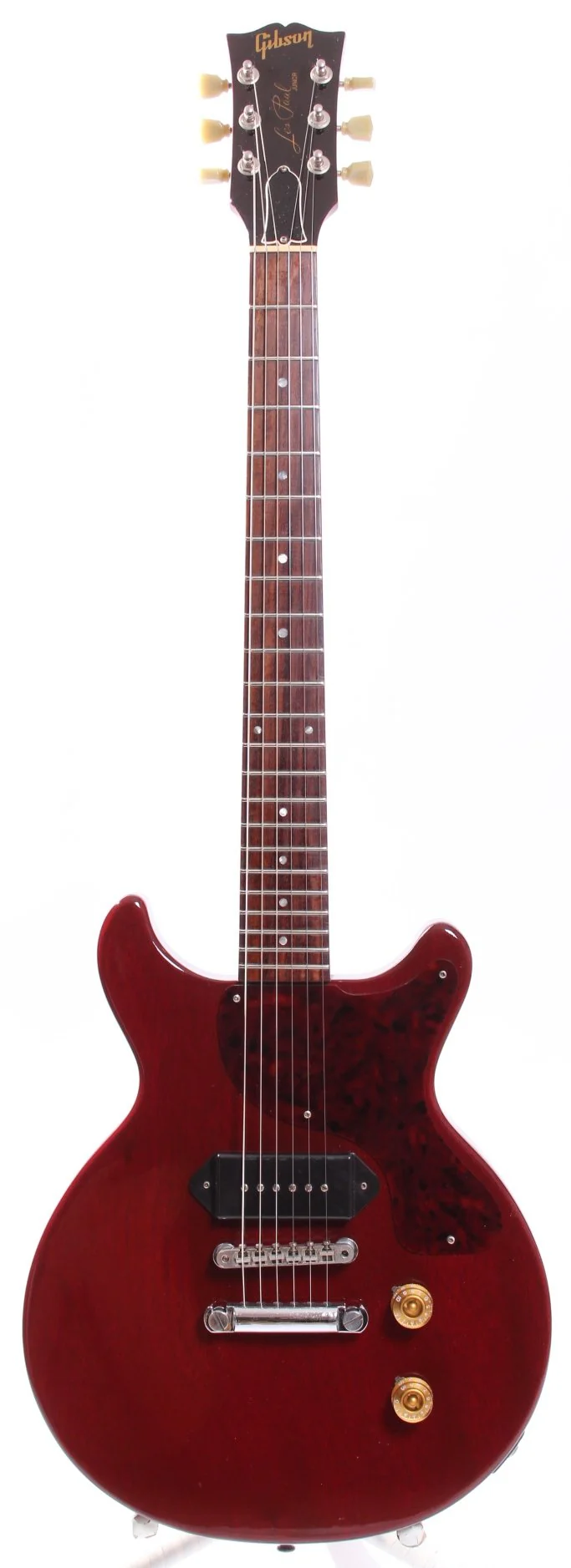 1986 Gibson Les Paul Junior DC cherry red
