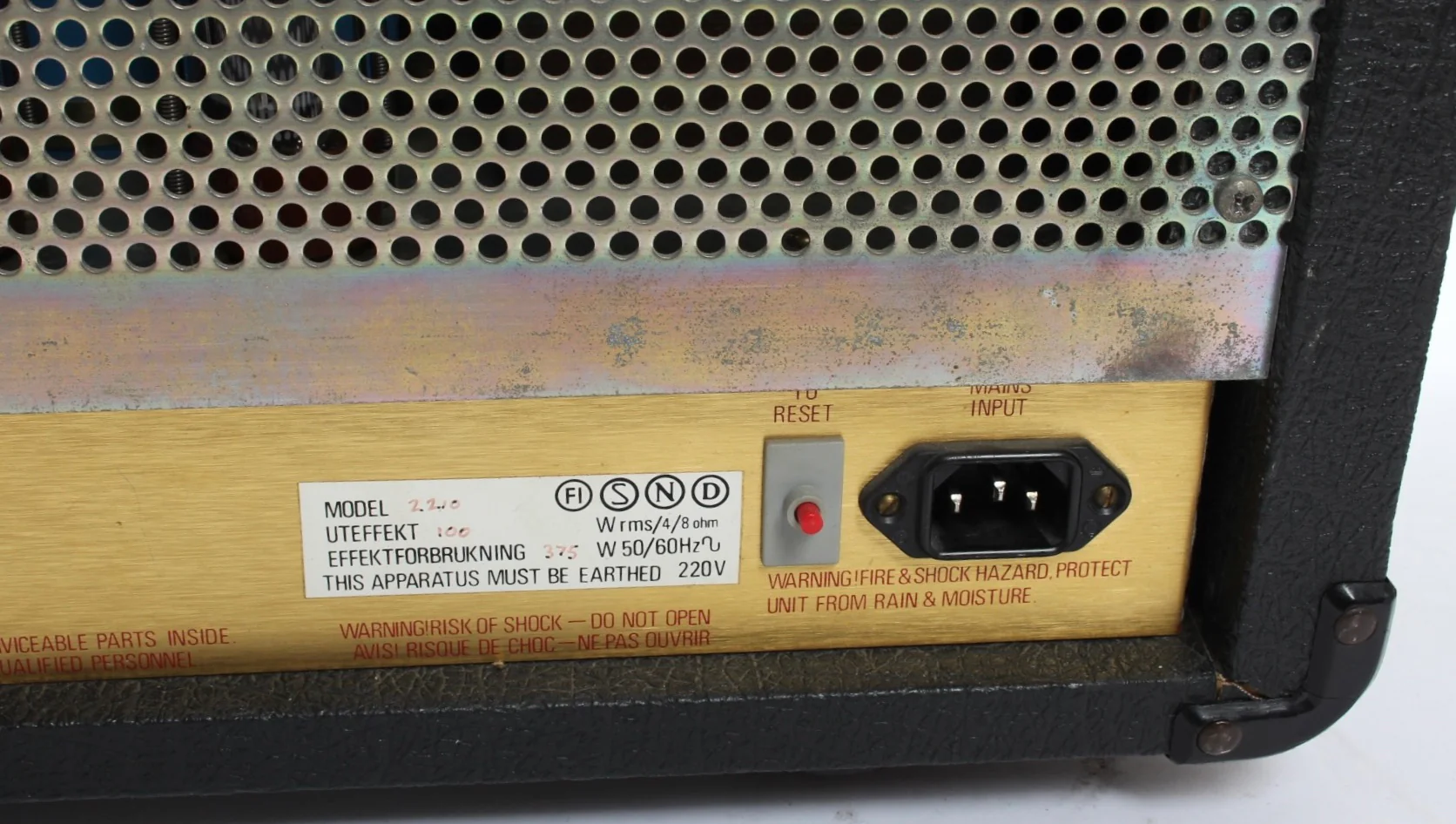 1987 Marshall JCM800 2210 100w - Image 7