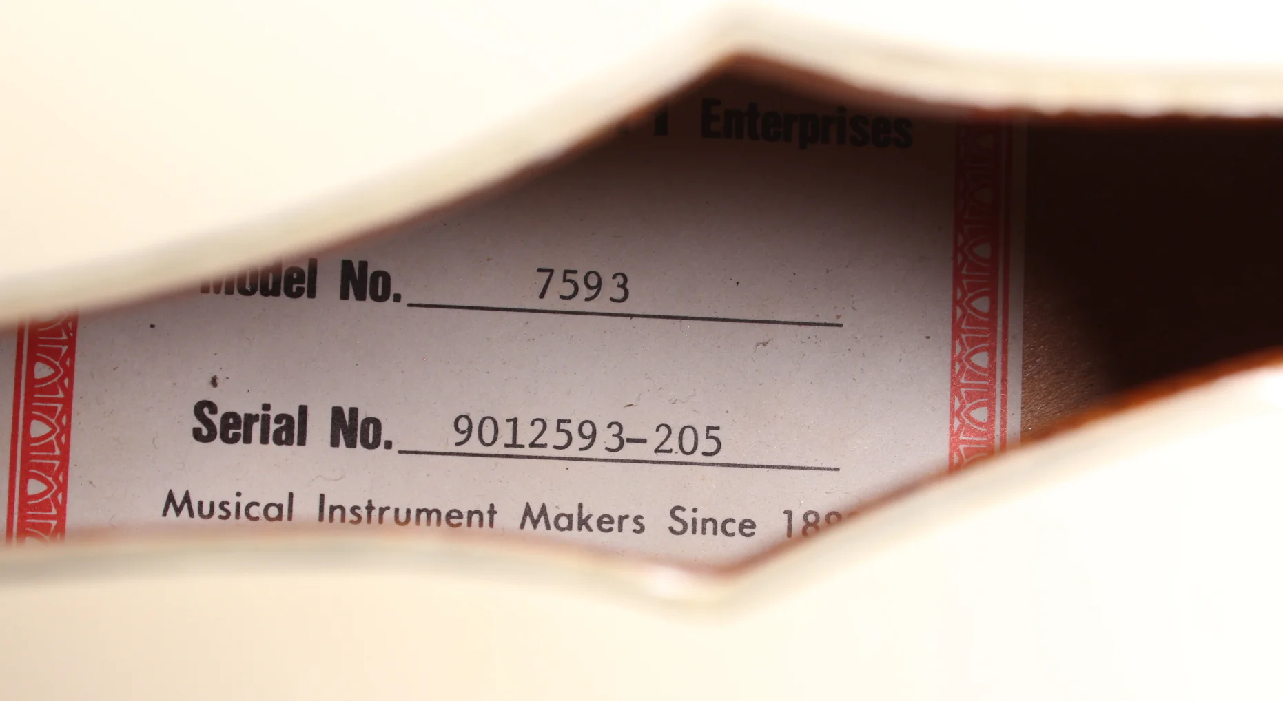 1990 Gretsch 7593 White Falcon - Image 11