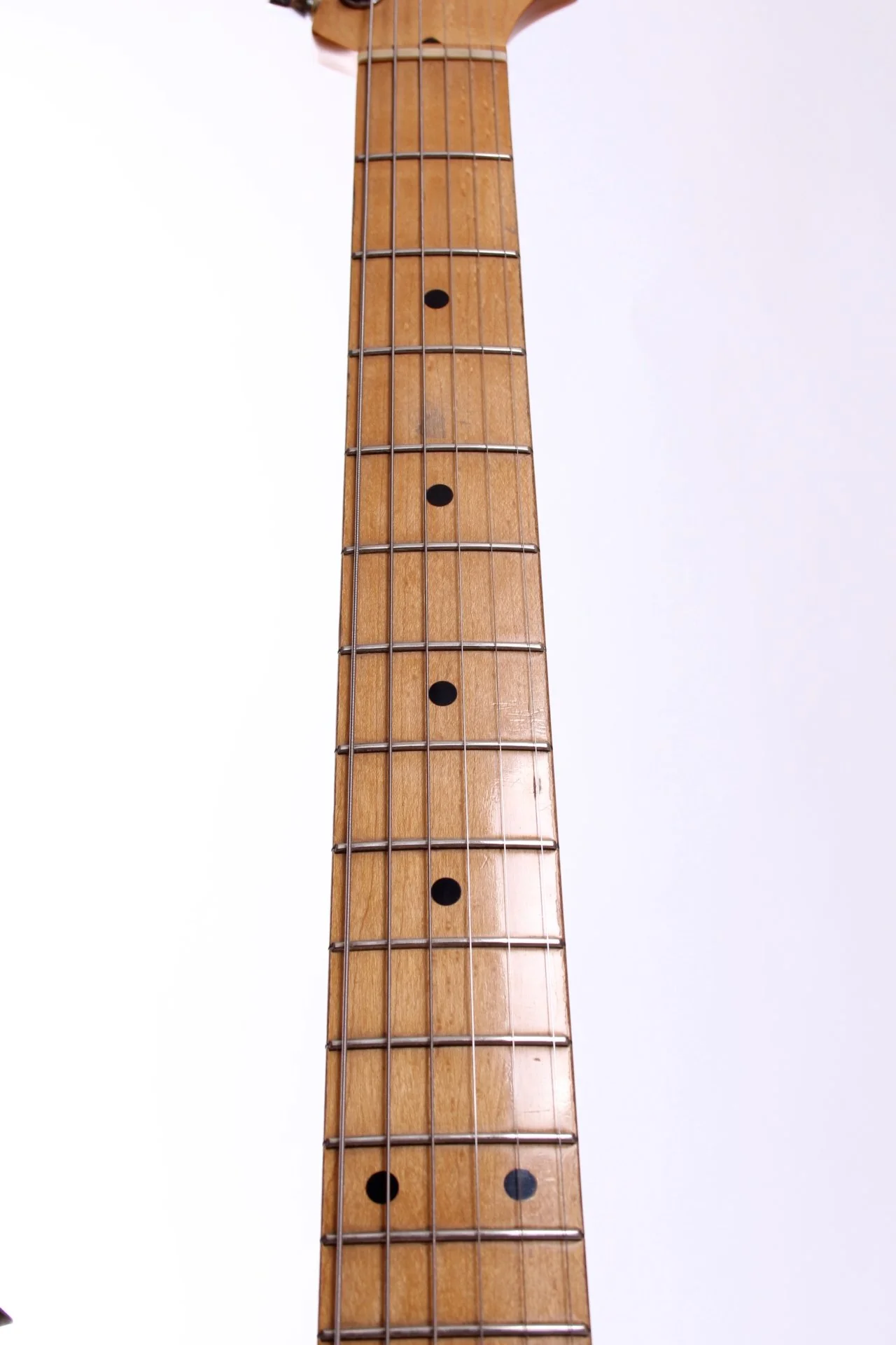 1991 Squier by Fender Japan Stratocaster black - Image 3