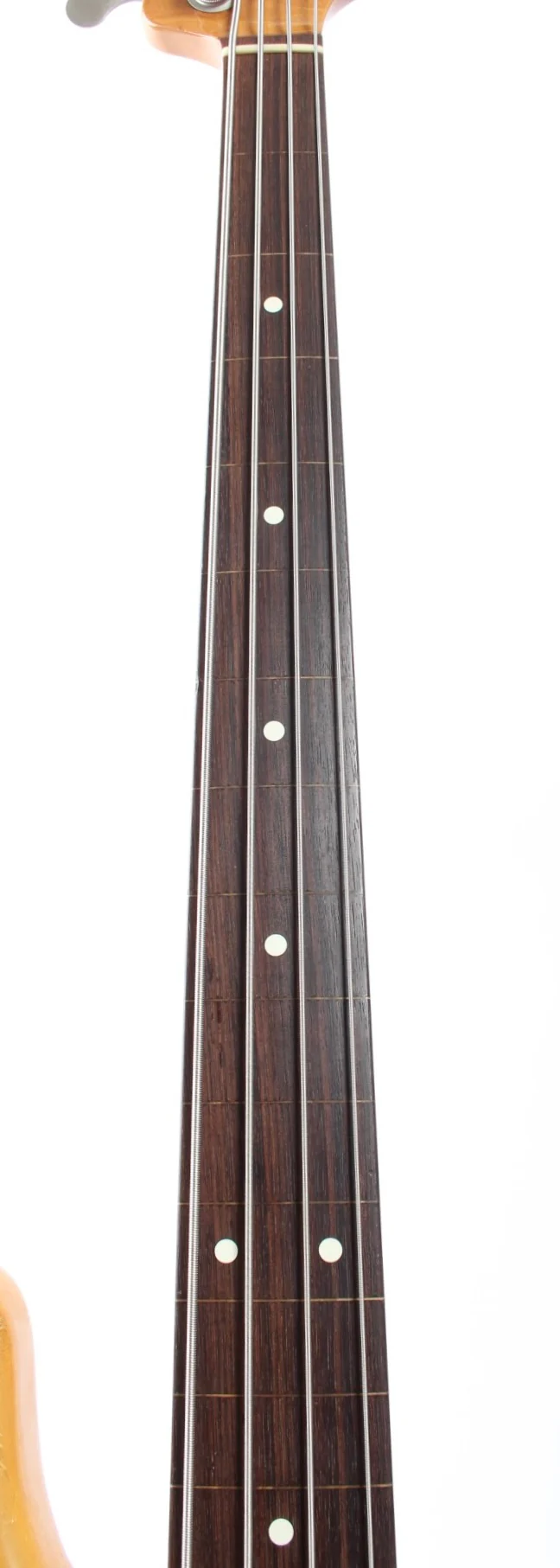 1992 Fender Jazz Bass American Vintage 62 Reissue fretless vintage white - Image 4