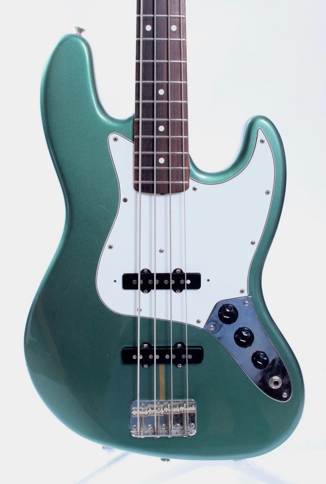 1994 Fender Jazz Bass American Vintage 62 Reissue sherwood green metallic - Image 2