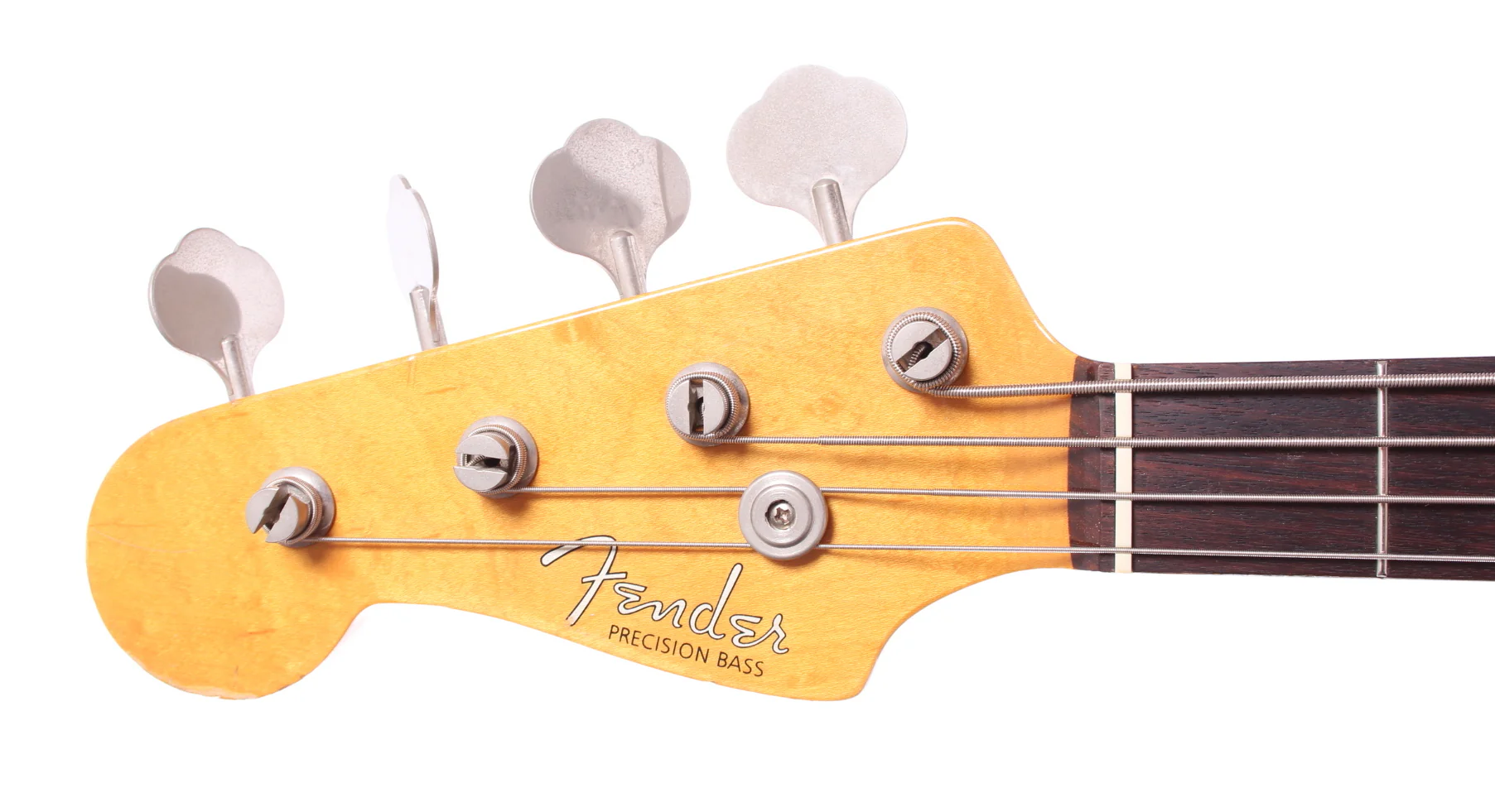1994 Fender Precision Bass 62 Reissue lefty sunburst - Image 5