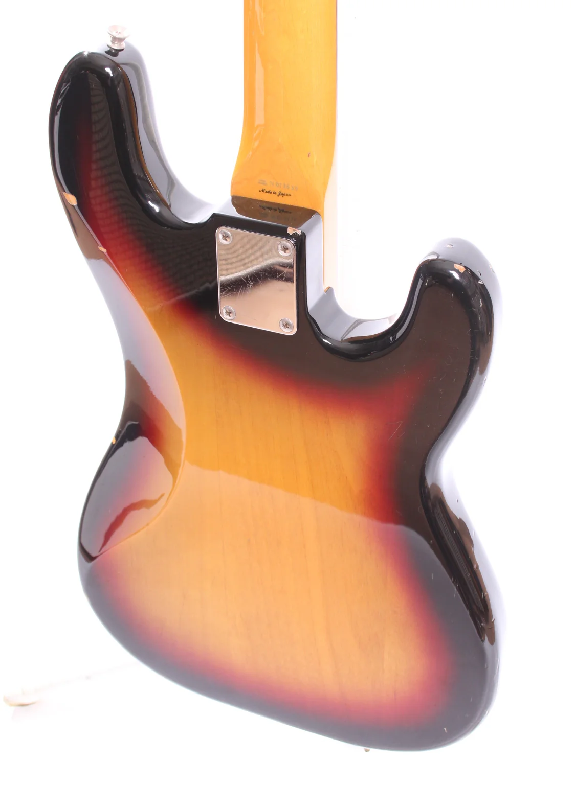 1994 Fender Precision Bass 62 Reissue lefty sunburst - Image 8