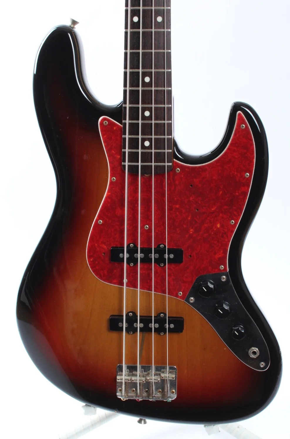 1997 Fender Jazz Bass 62 Reissue sunburst - Image 2