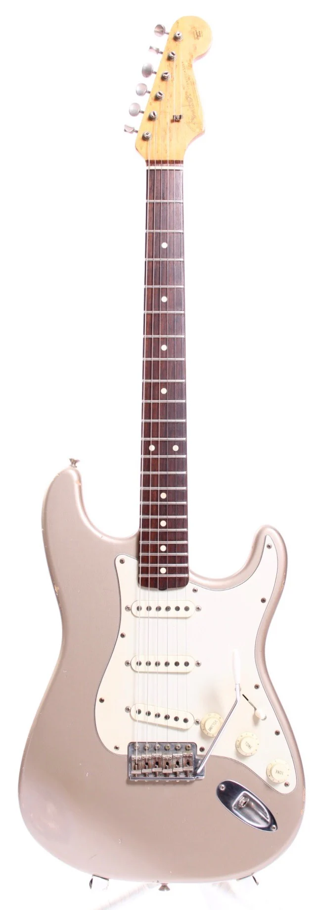 1997 Fender Stratocaster '60 Reissue Custom Shop Cunetto Relic Norman's shoreline gold