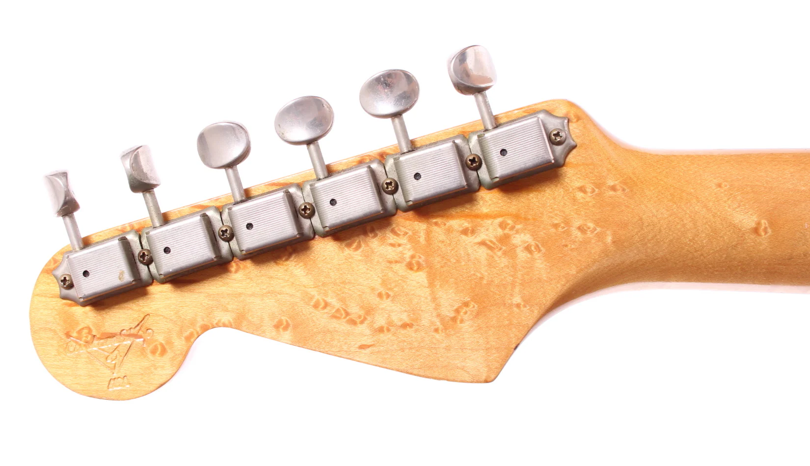 1997 Fender Stratocaster '60 Reissue Custom Shop Cunetto Relic Norman's shoreline gold - Image 11