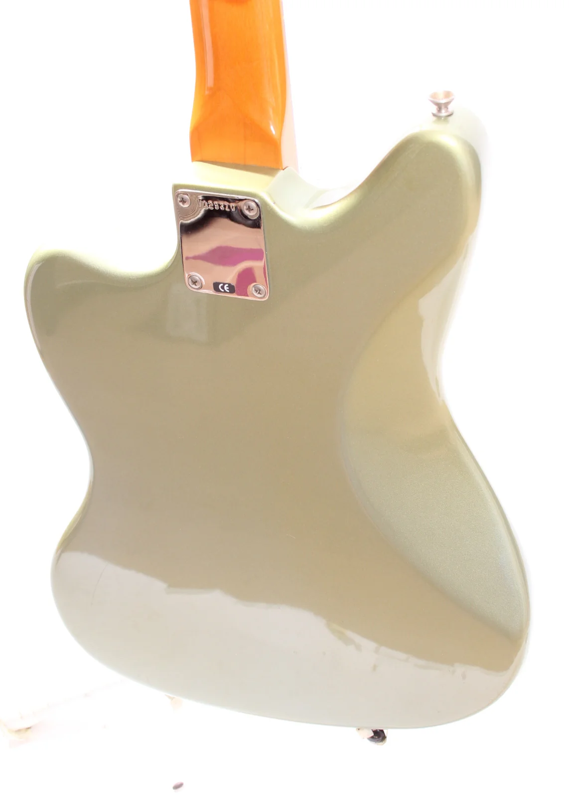 1999 Fender Jaguar American Vintage 62 Reissue matching headstock ice blue metallic - Image 8