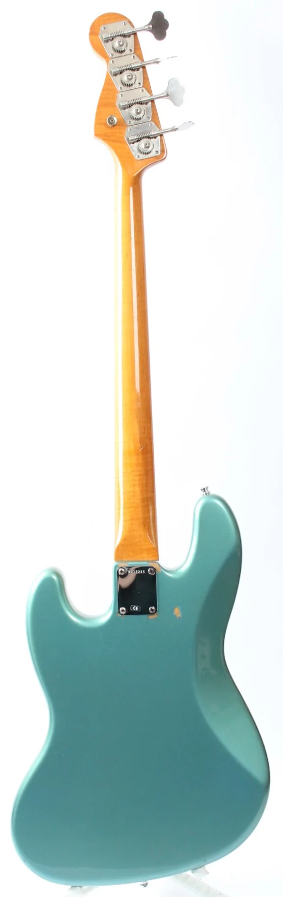 1999 Fender Jazz Bass American Vintage '62 Reissue fretless ocean turquoise metallic - Image 6