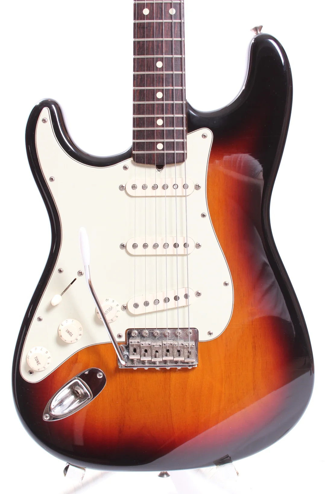 2001 Fender Stratocaster American Vintage 62 Reissue lefty sunburst - Image 2