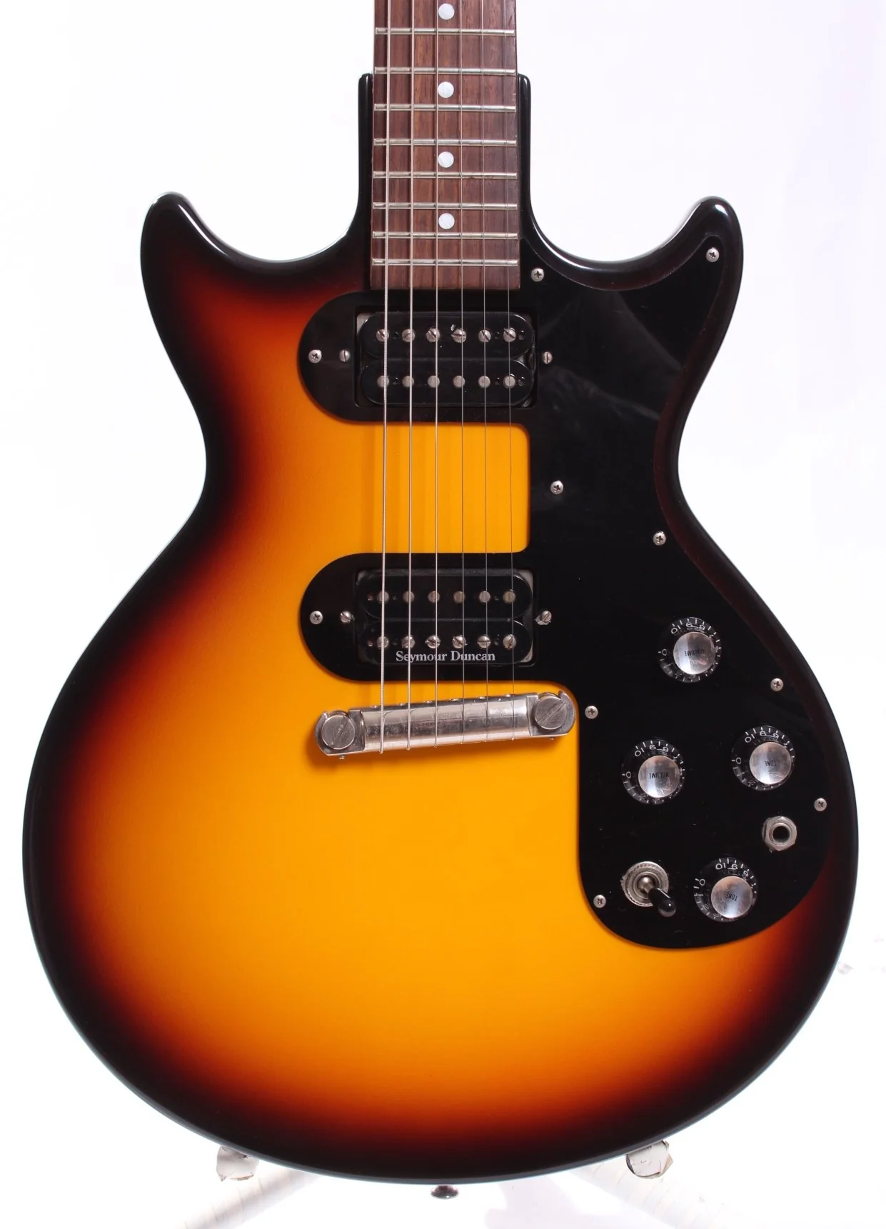 2005 Edwards by ESP Melody Maker Double sunburst - Image 2