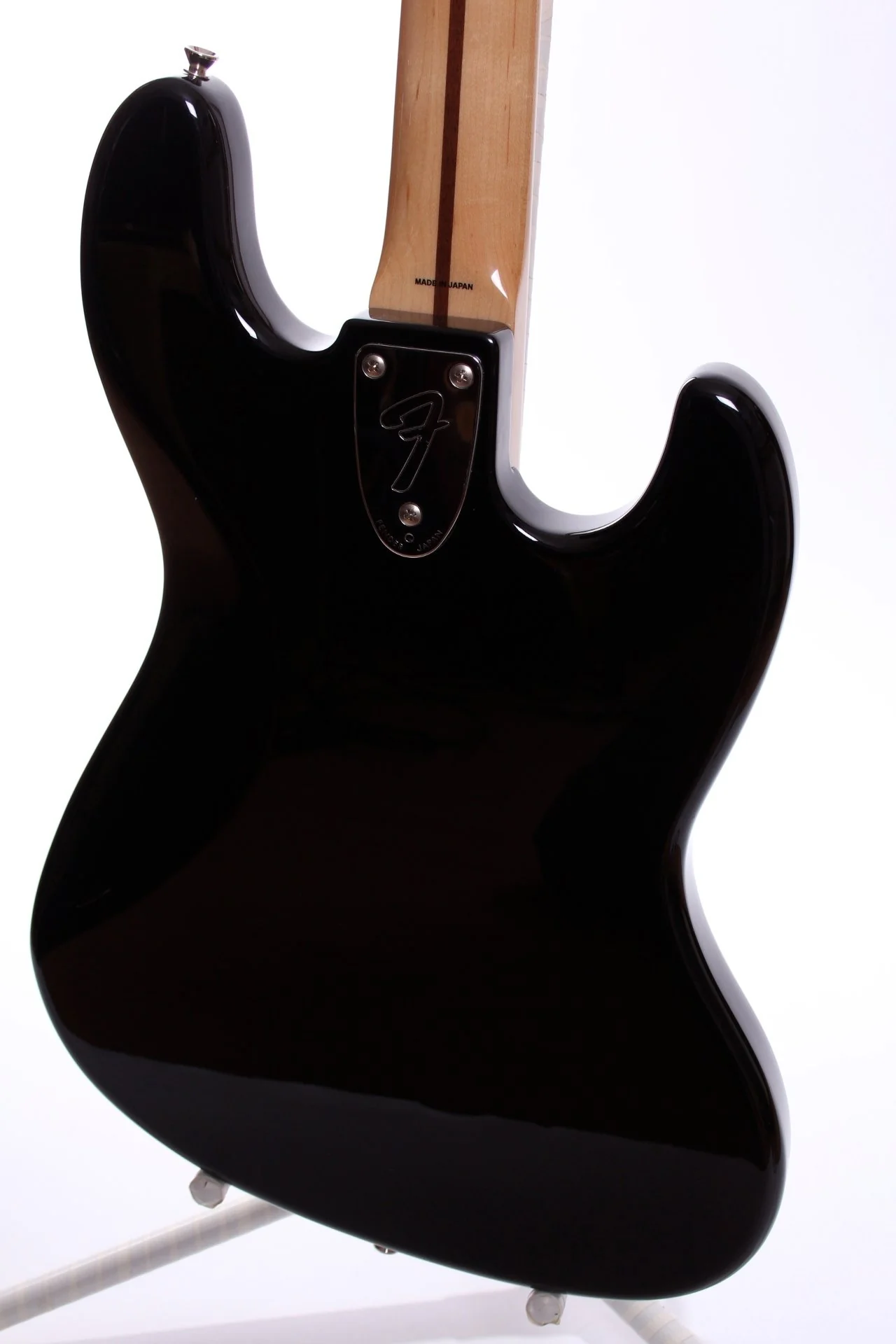 2010 Fender Japan Jazz Bass '75 Reissue black LEFTY - Image 7
